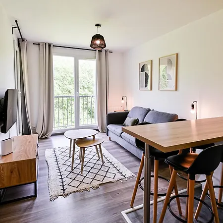 شقة Cosy 5 Mins Honfleur Piscine Terrasse إكوموفيل